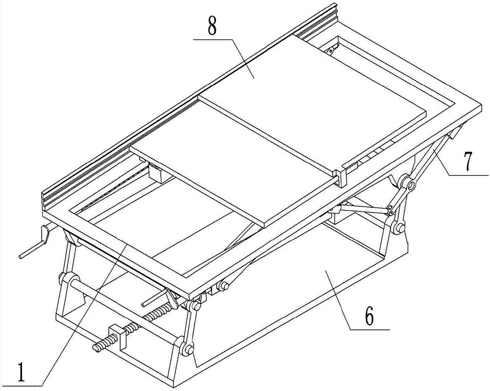 Power supply mobile photovoltaic power generation vehicle for automatically stretching and retracting photovoltaic panel