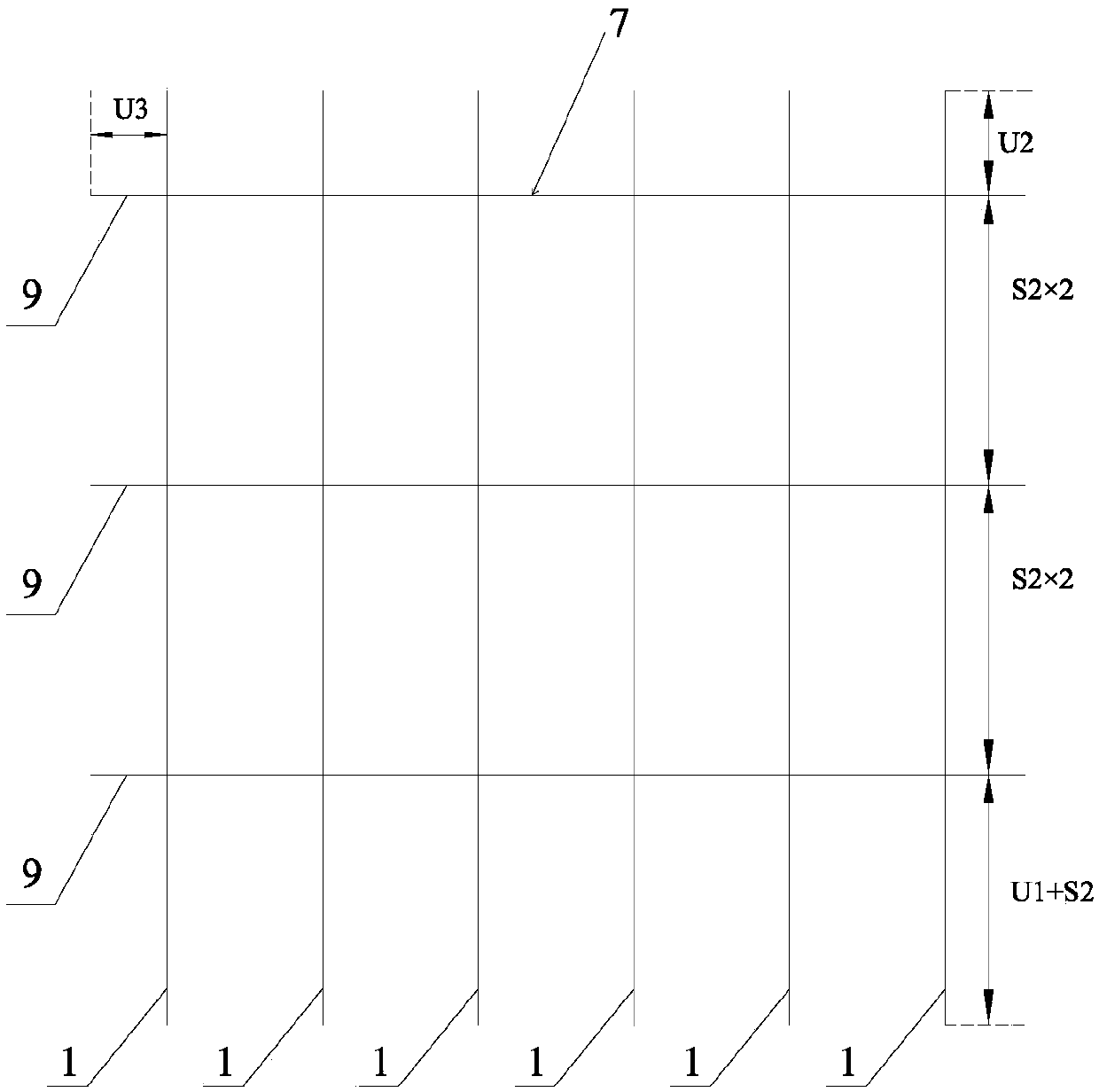 Fabricated steel welded mesh and preparation method thereof