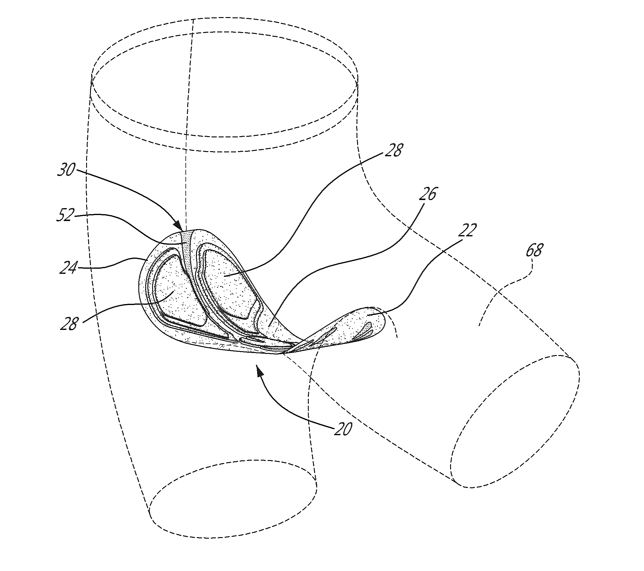 Seat pad for cycling garment