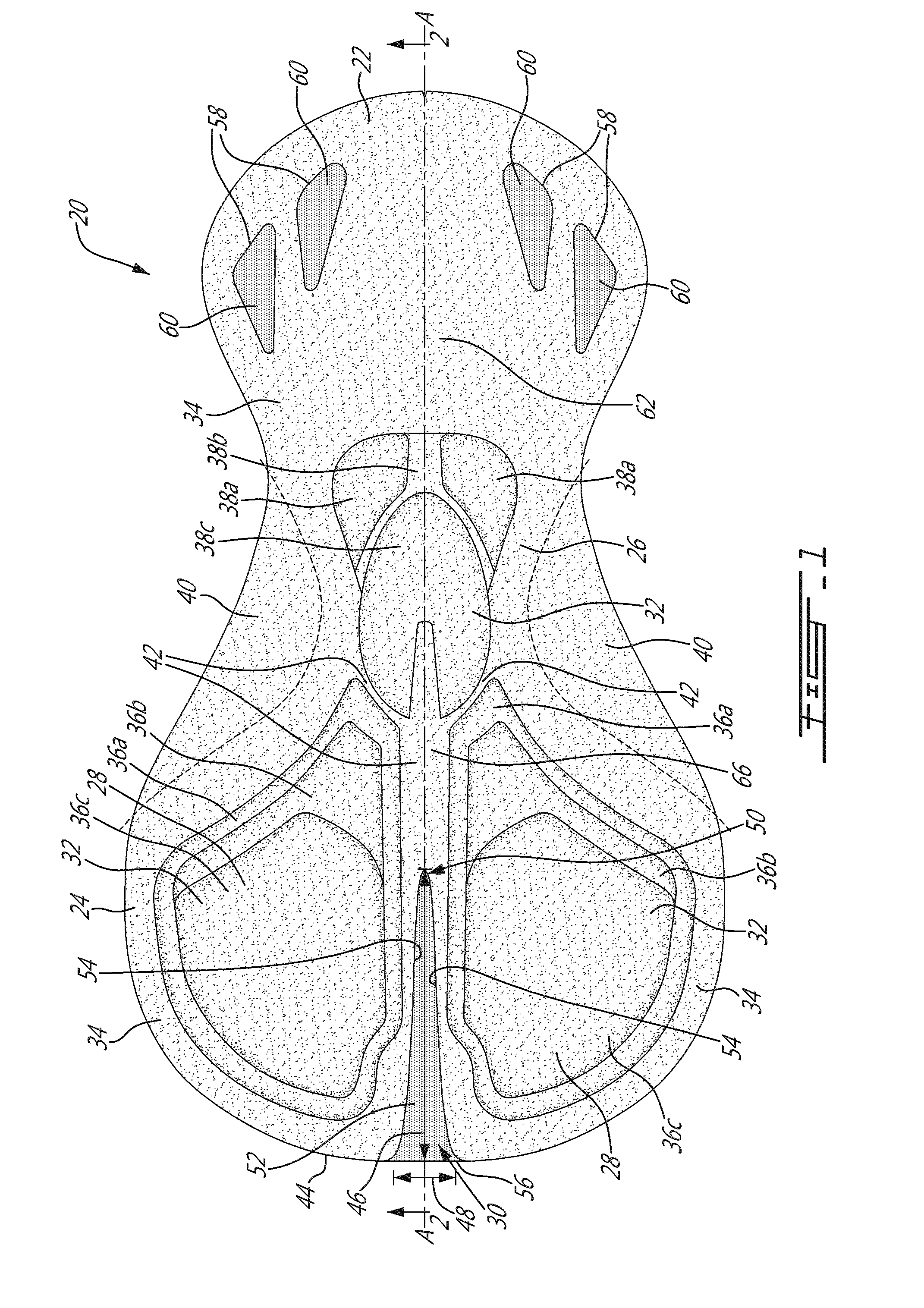 Seat pad for cycling garment