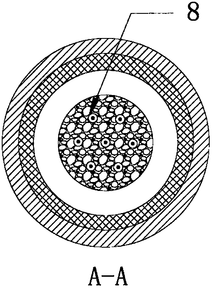 Plasma generator with metal wire structure embedded in propellant powder