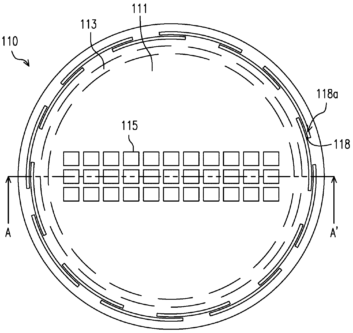 Air pressure measuring device and air pressure measuring method