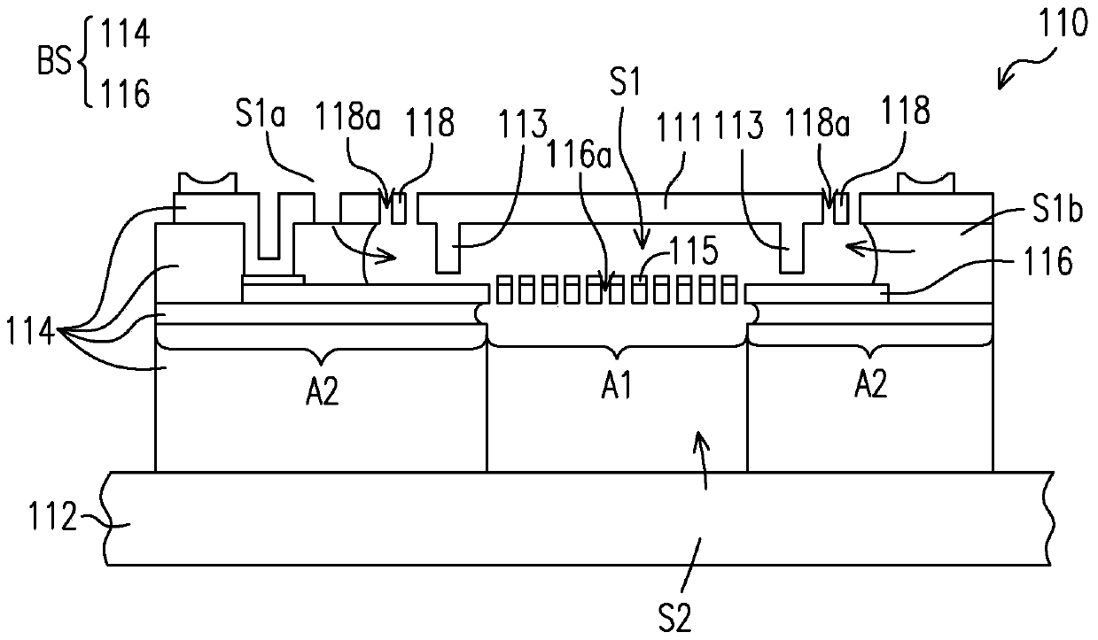 Air pressure measuring device and air pressure measuring method