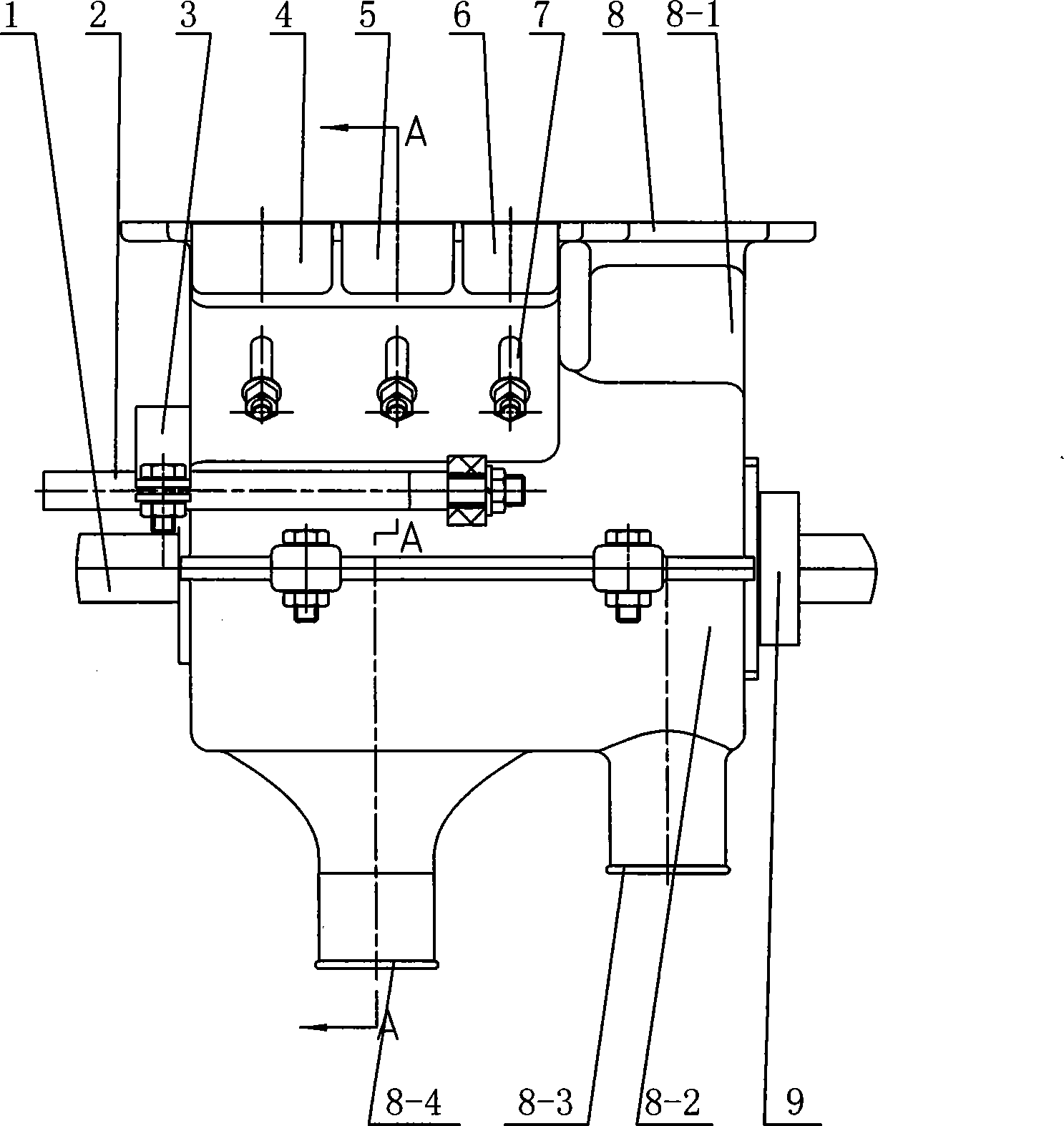 Seeding and fertilizer apparatus of non-ploughing sowing machine