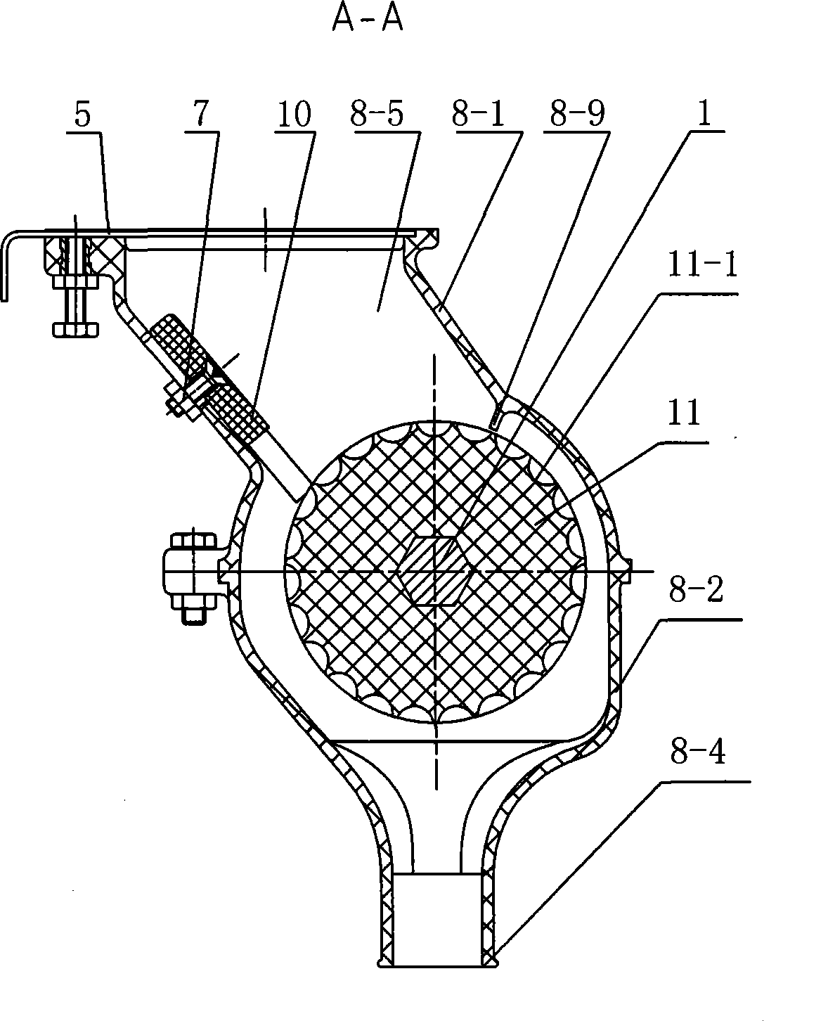 Seeding and fertilizer apparatus of non-ploughing sowing machine