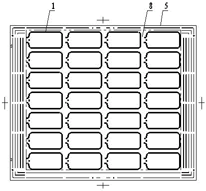 A method for manufacturing a screen printing plate of a liquid crystal display sealing frame