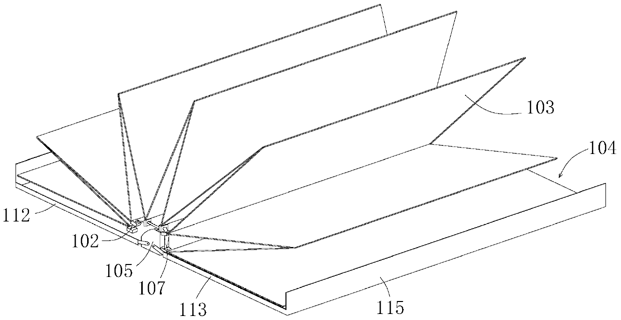 A folding car cover