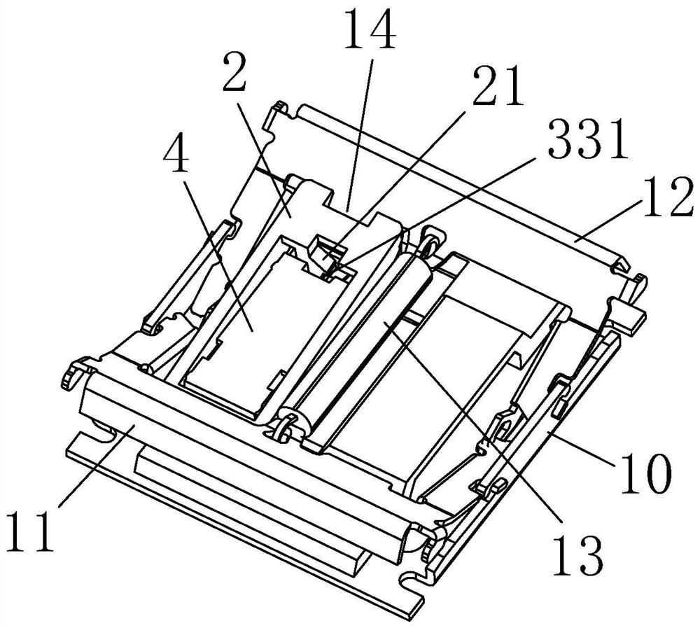 Driving block driving single-arm type conduction sound production mechanism applied to keyboard switch