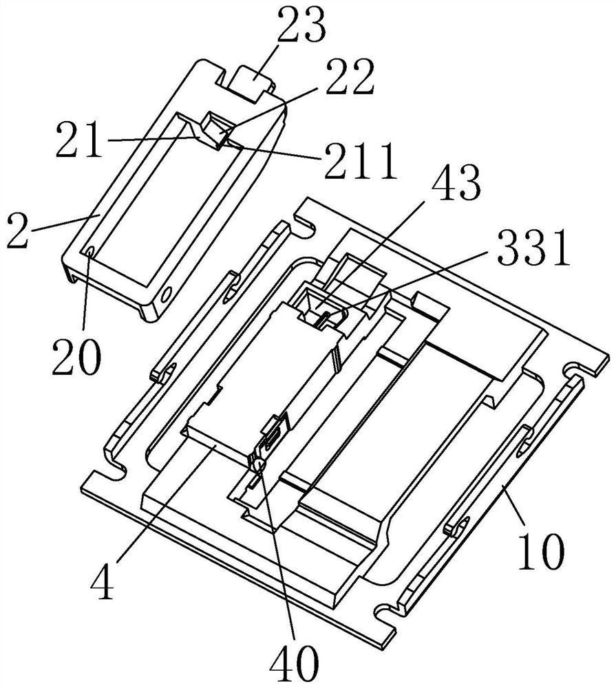 Driving block driving single-arm type conduction sound production mechanism applied to keyboard switch