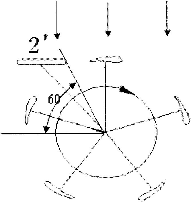 High-efficiency and large-power vertical axis wind power generator