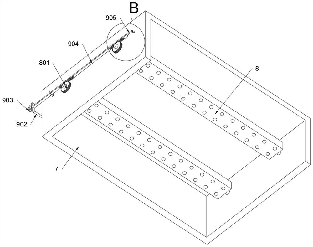 An auxiliary device for the smart elderly care service industry