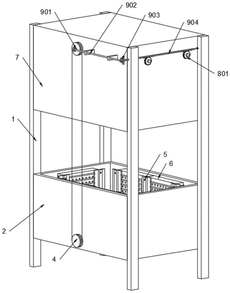 An auxiliary device for the smart elderly care service industry