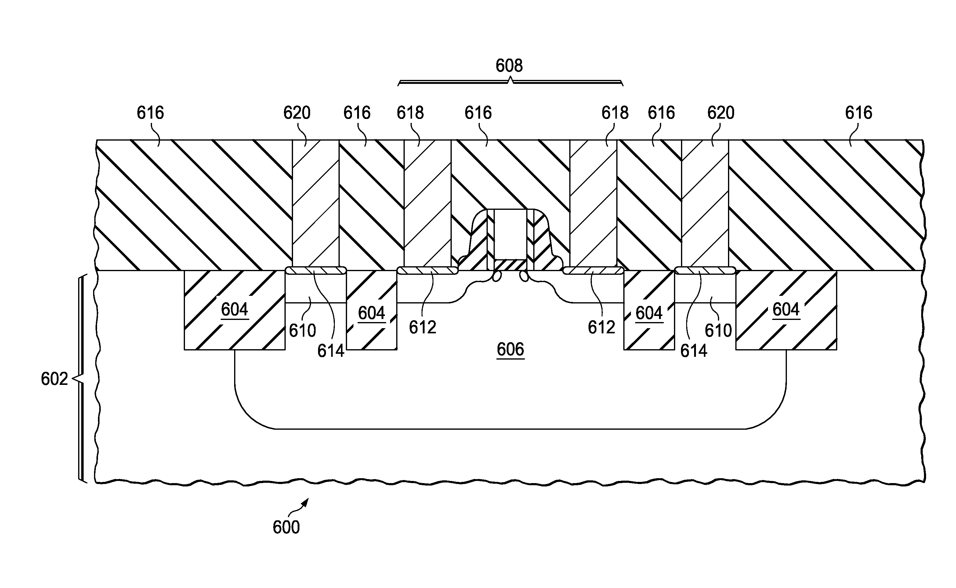 Two terminal quantum device using mos capacitor structure