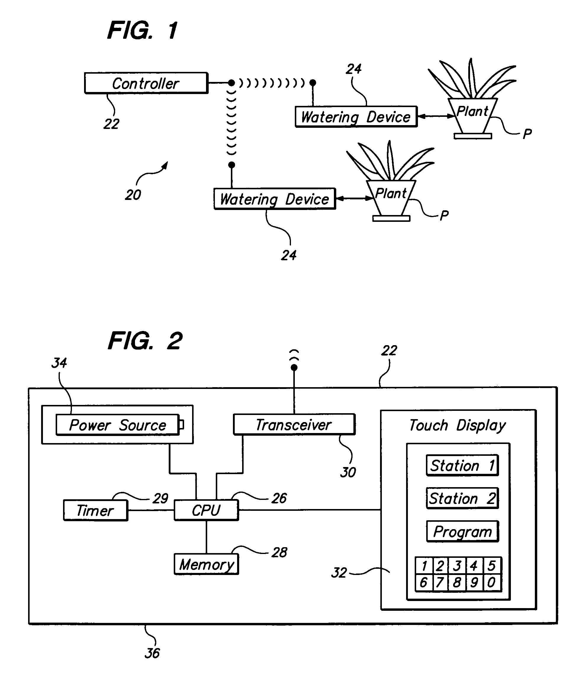 Plant watering system