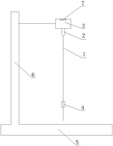 Yarn twist contraction performance test method and device