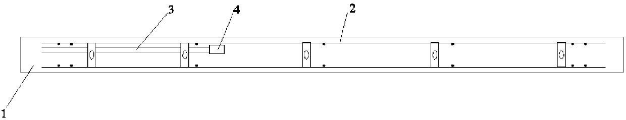 Sand aerated concrete panel with pre-embedded cable box and cable pipe and preparation method thereof