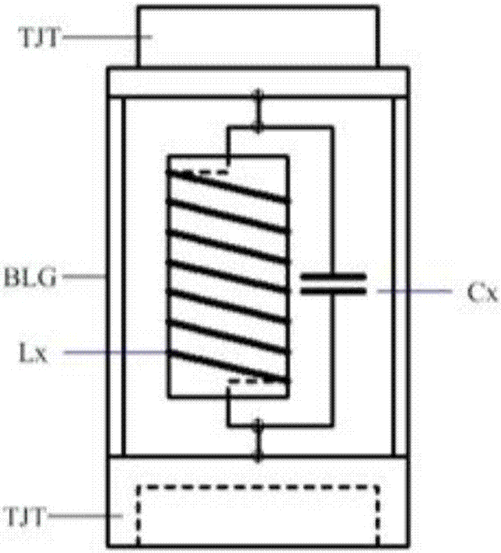 Dual-band transmitting center-fed antenna of a portable high-frequency ground wave radar