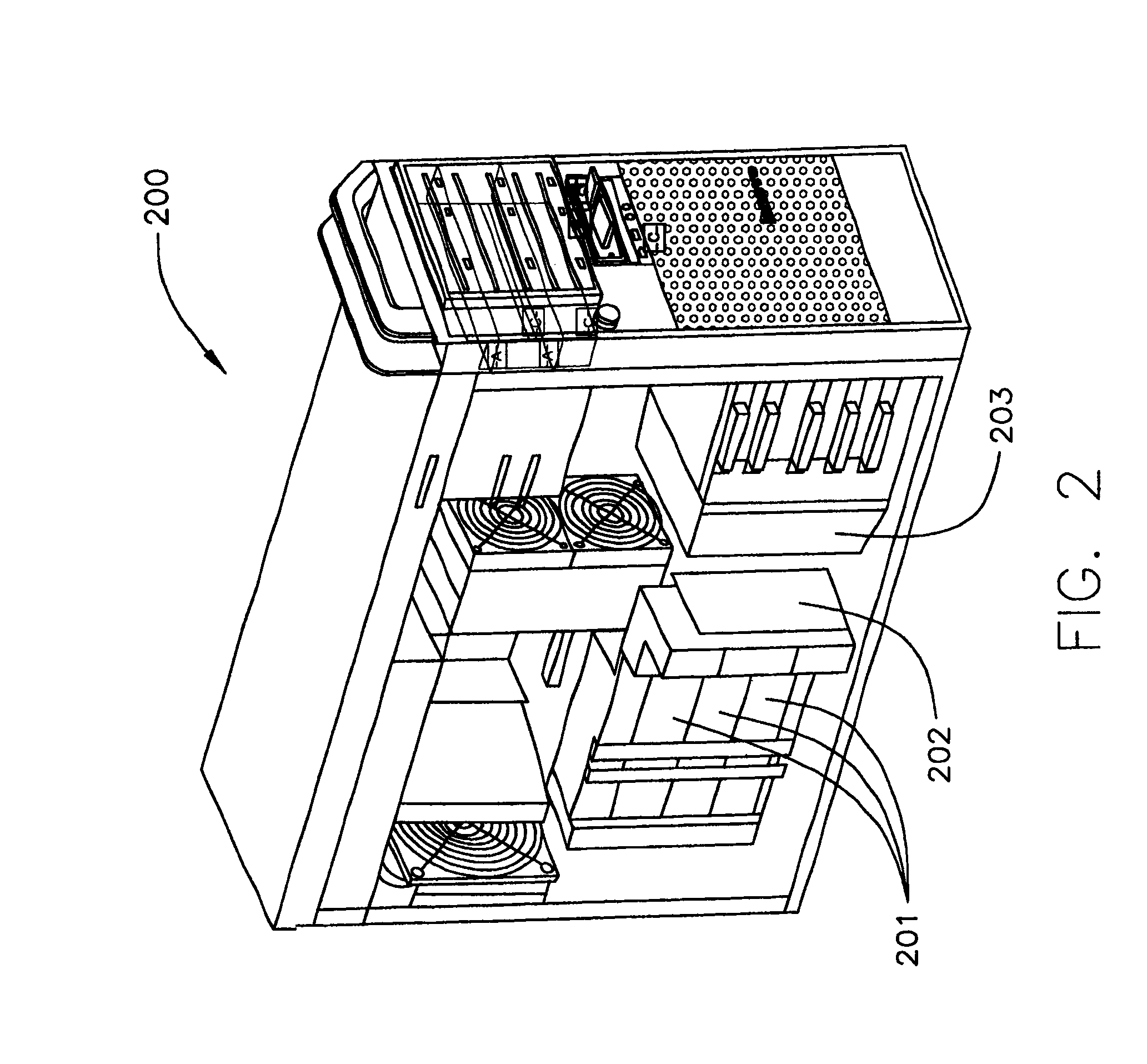 Tool-less retention system for an electronic device