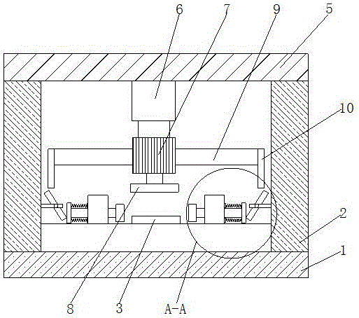 Grinding machine with fixing function