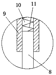 Peeling device of wicker raw material for wickerwork products