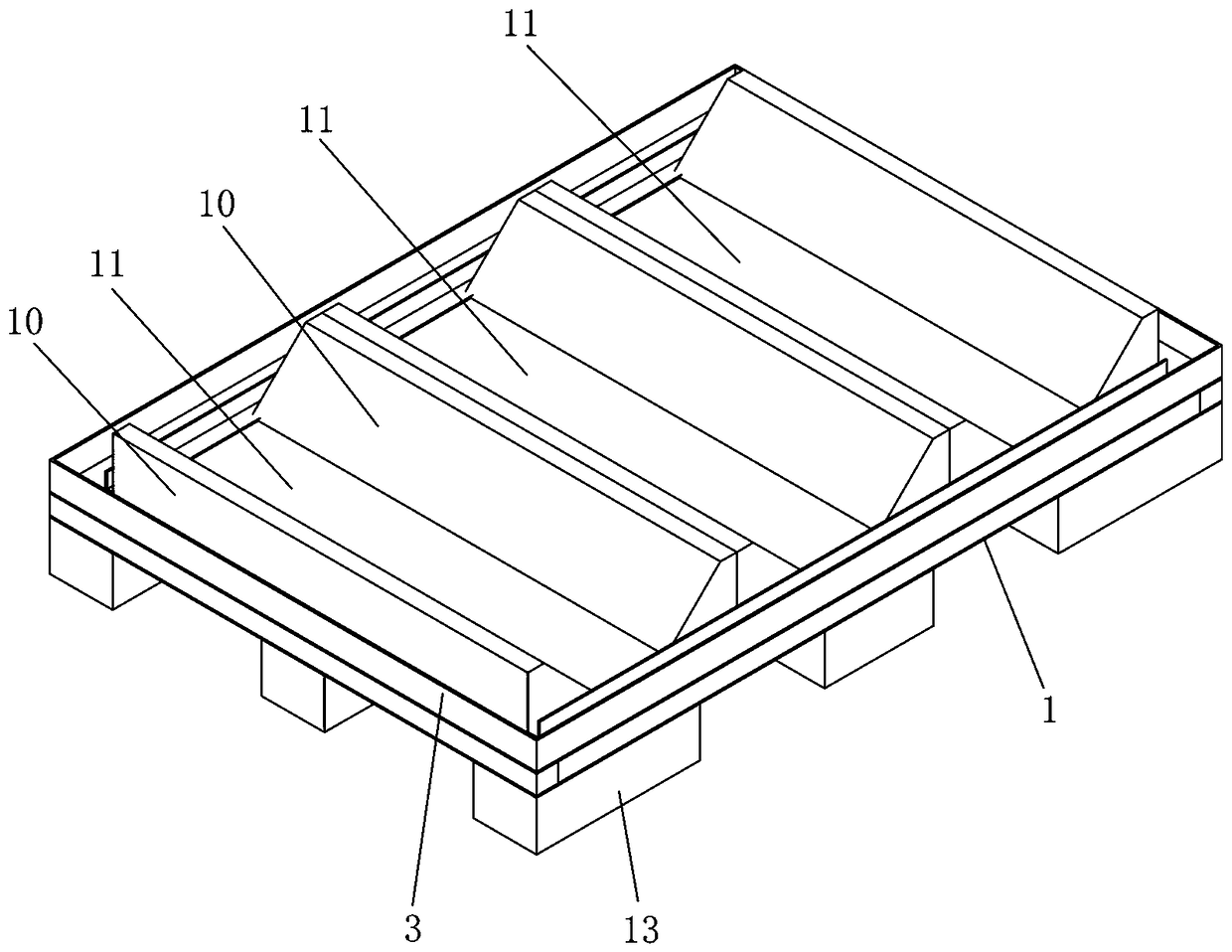 Full paper type horizontal coiled material packaging box