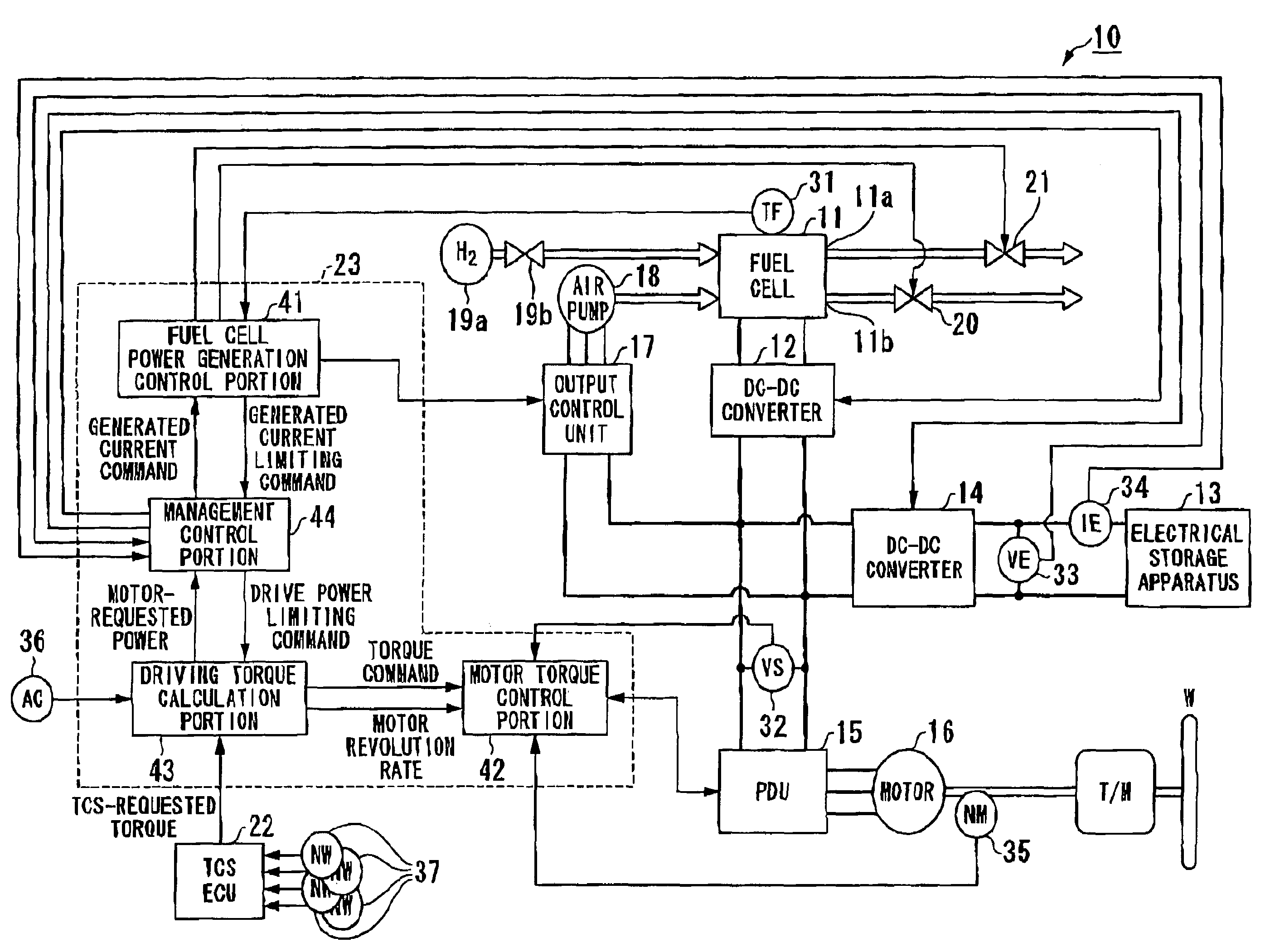 Control apparatus for fuel cell vehicle and control method for fuel cell vehicle