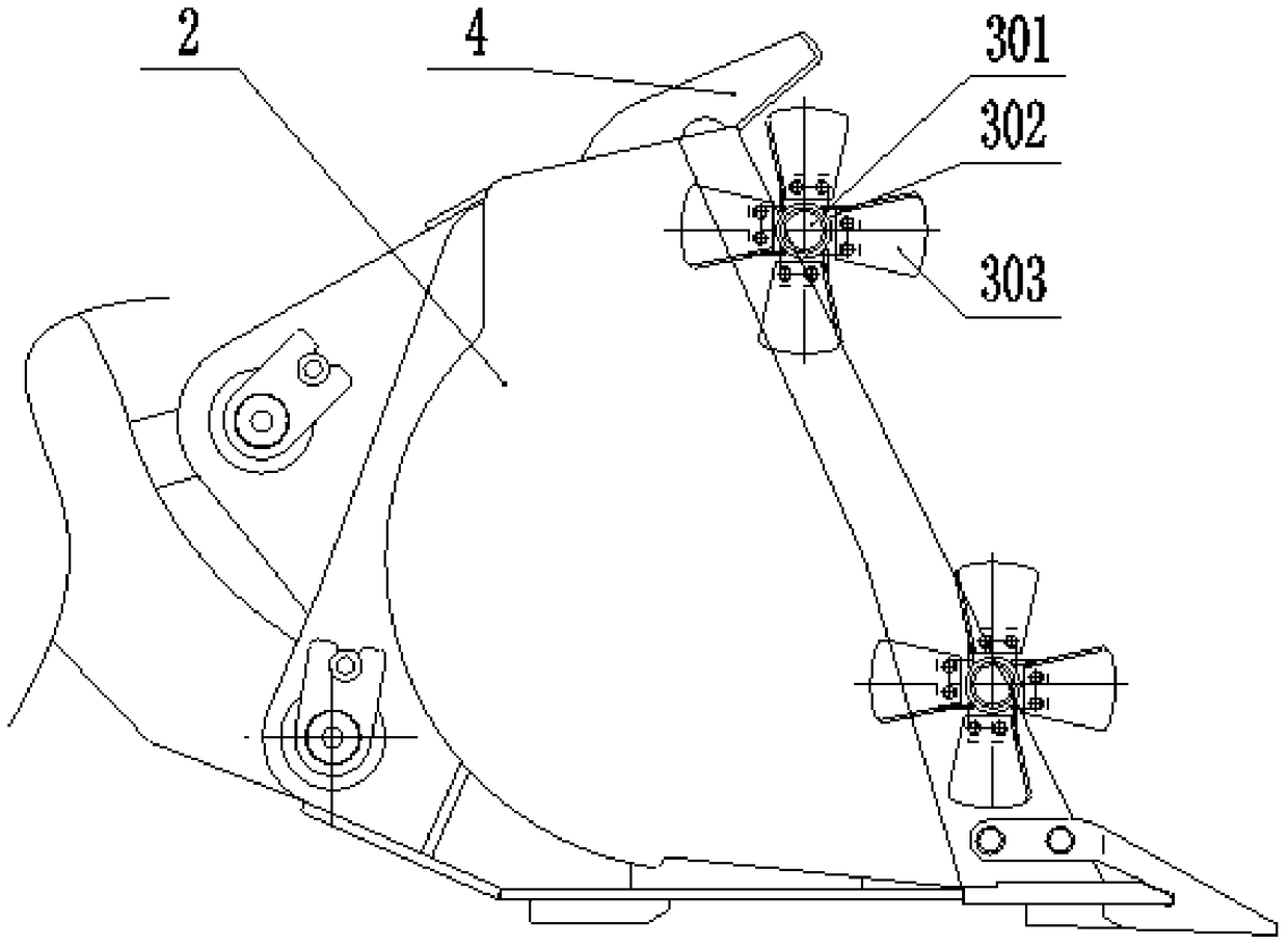 A method of using a hydraulic screw type cabin bottom cleaning machine