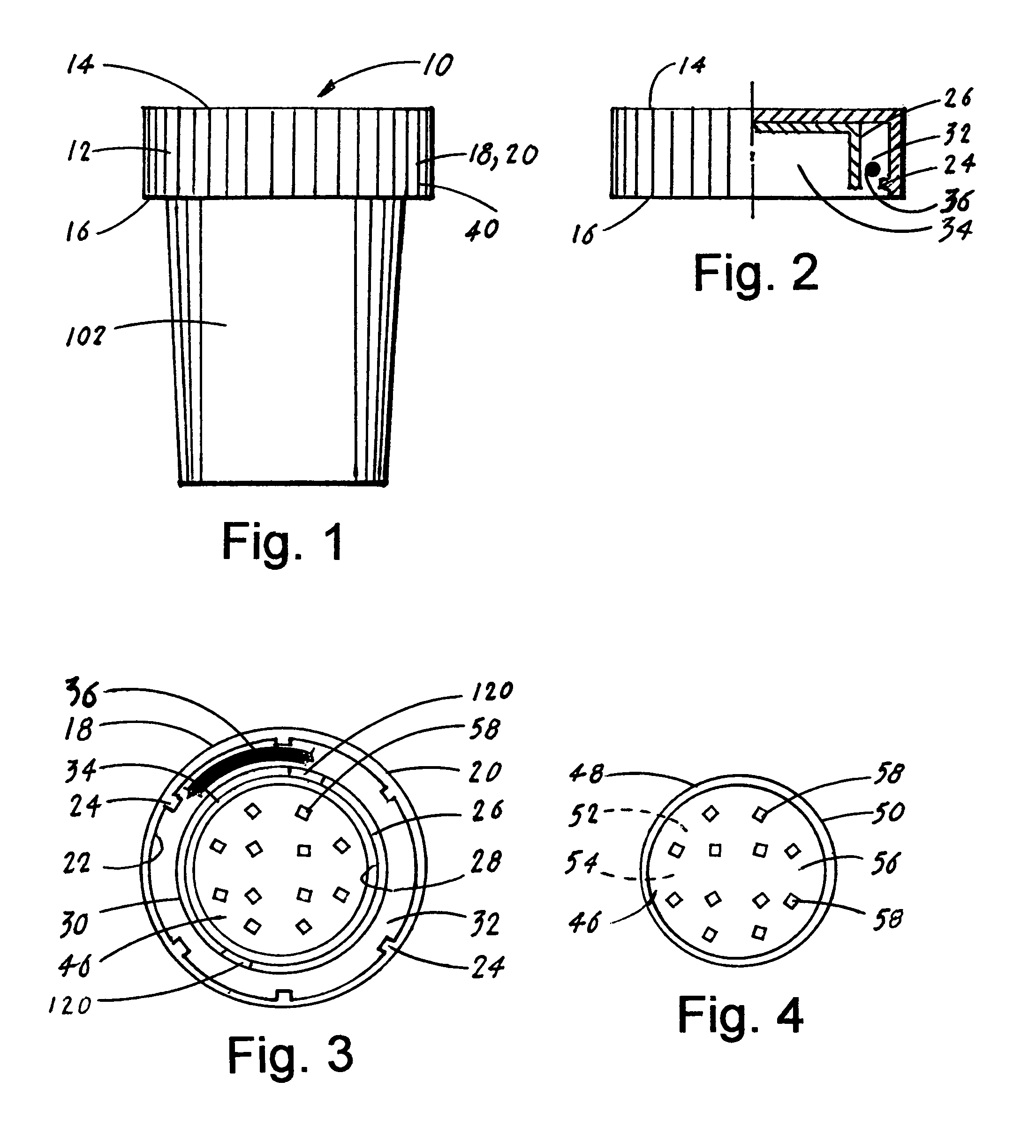 Portable leaf grinding device