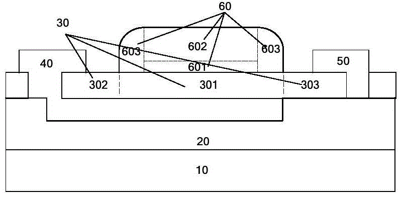 Junctionless tunneling field effect transistor and formation method thereof