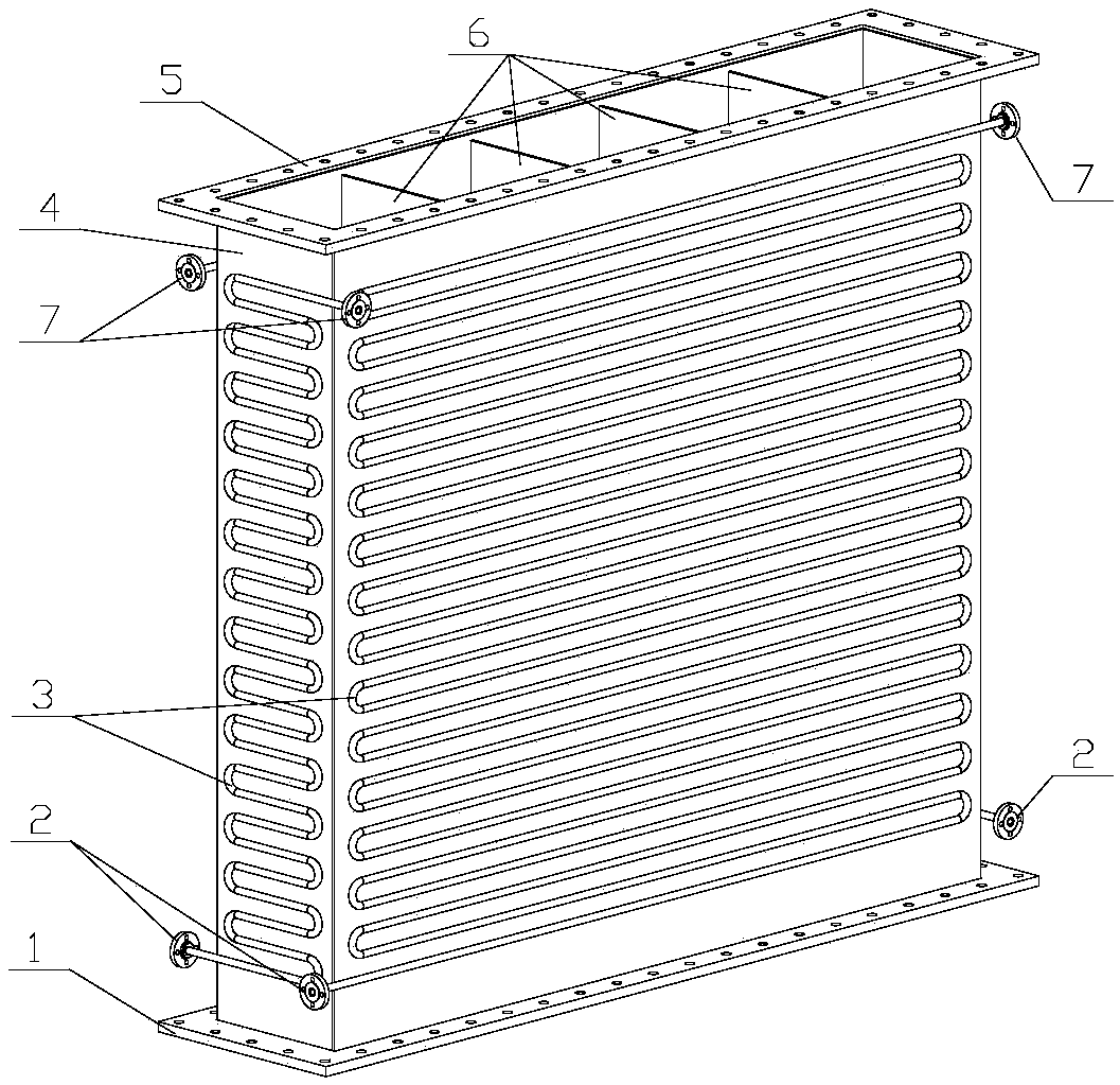 Efficient wall plate cooler