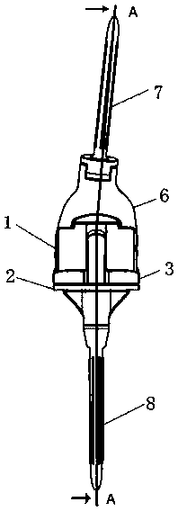 Spherical pivot hinge type artificial knee joint prosthesis of rotary platform and use method for spherical pivot hinge type artificial knee joint prosthesis of rotary platform