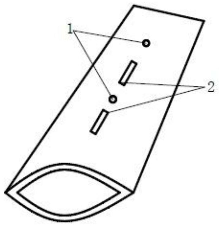 Controllable two-stage flap extending system carried by blades of wind driven generator