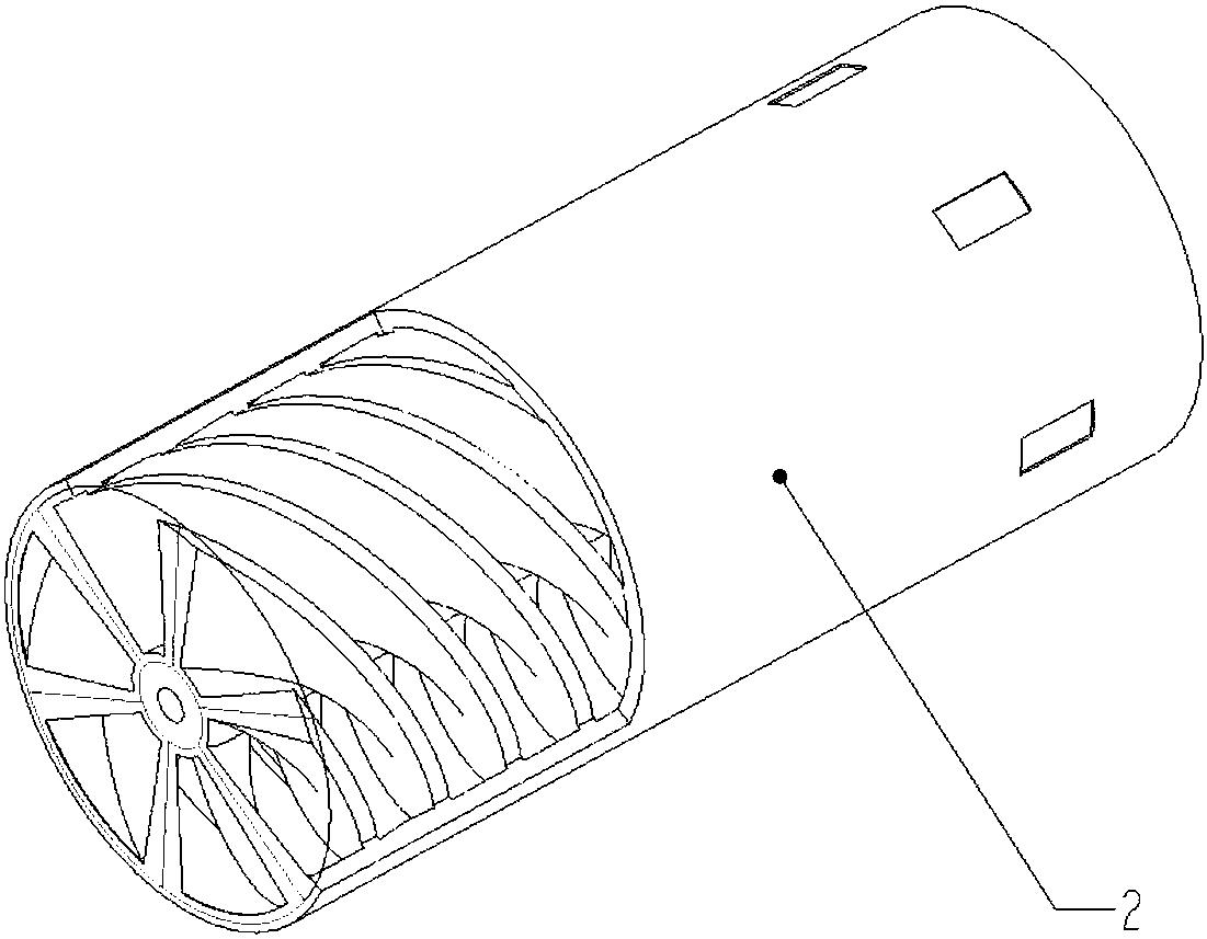 Discharged wate deodorization device