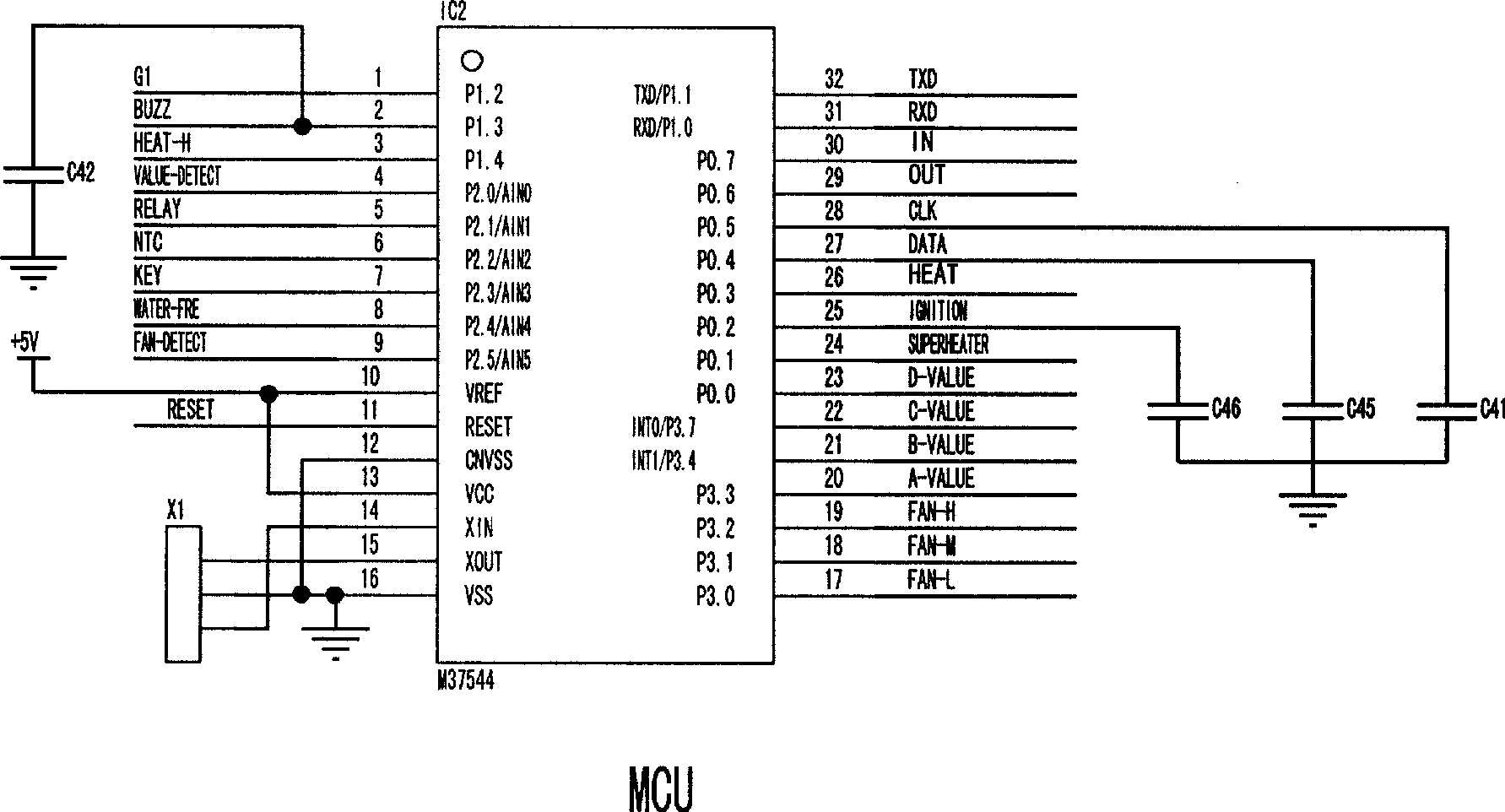 Mixed energy thermostatic control water heater