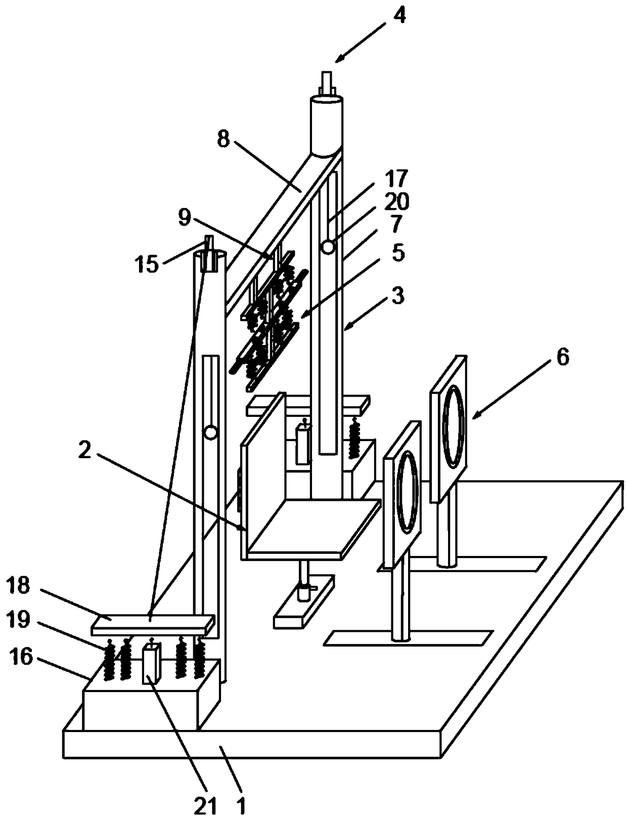 Shoulder joint rehabilitation treatment device for orthopedics