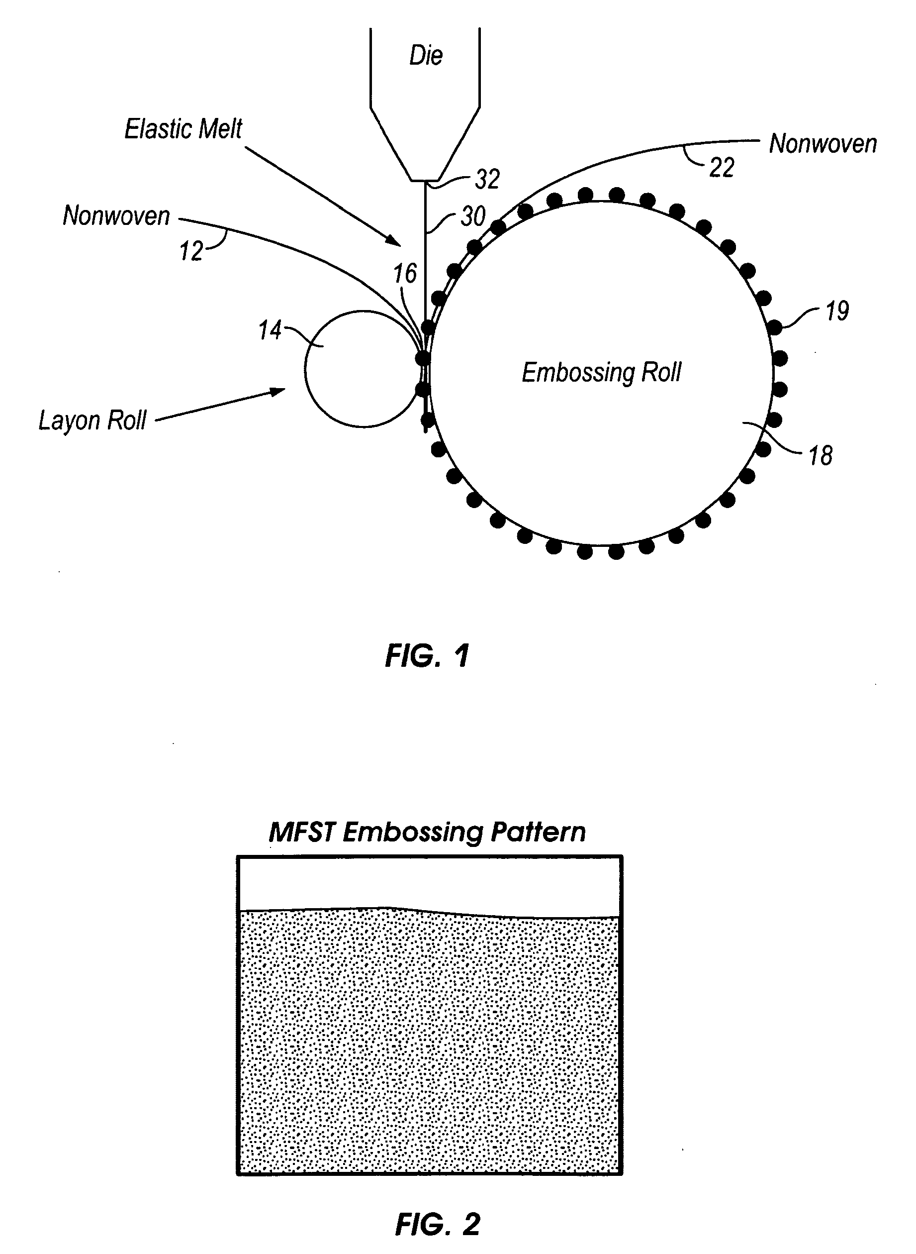 Stretchable elastic laminate having increased CD elongation zones and method of production