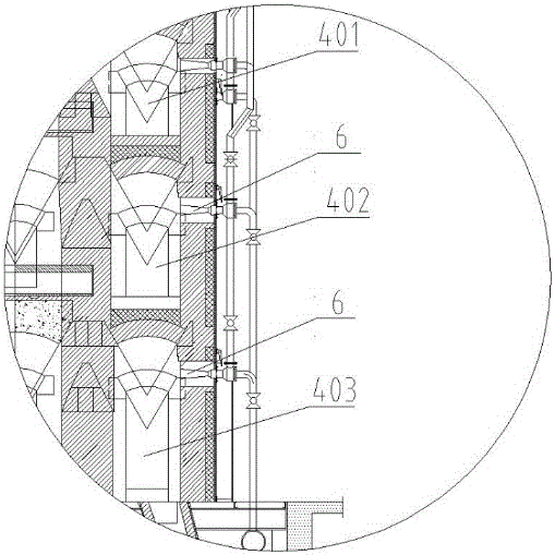 A shaft furnace for efficiently controlling the magnetization of iron ore and its roasting method