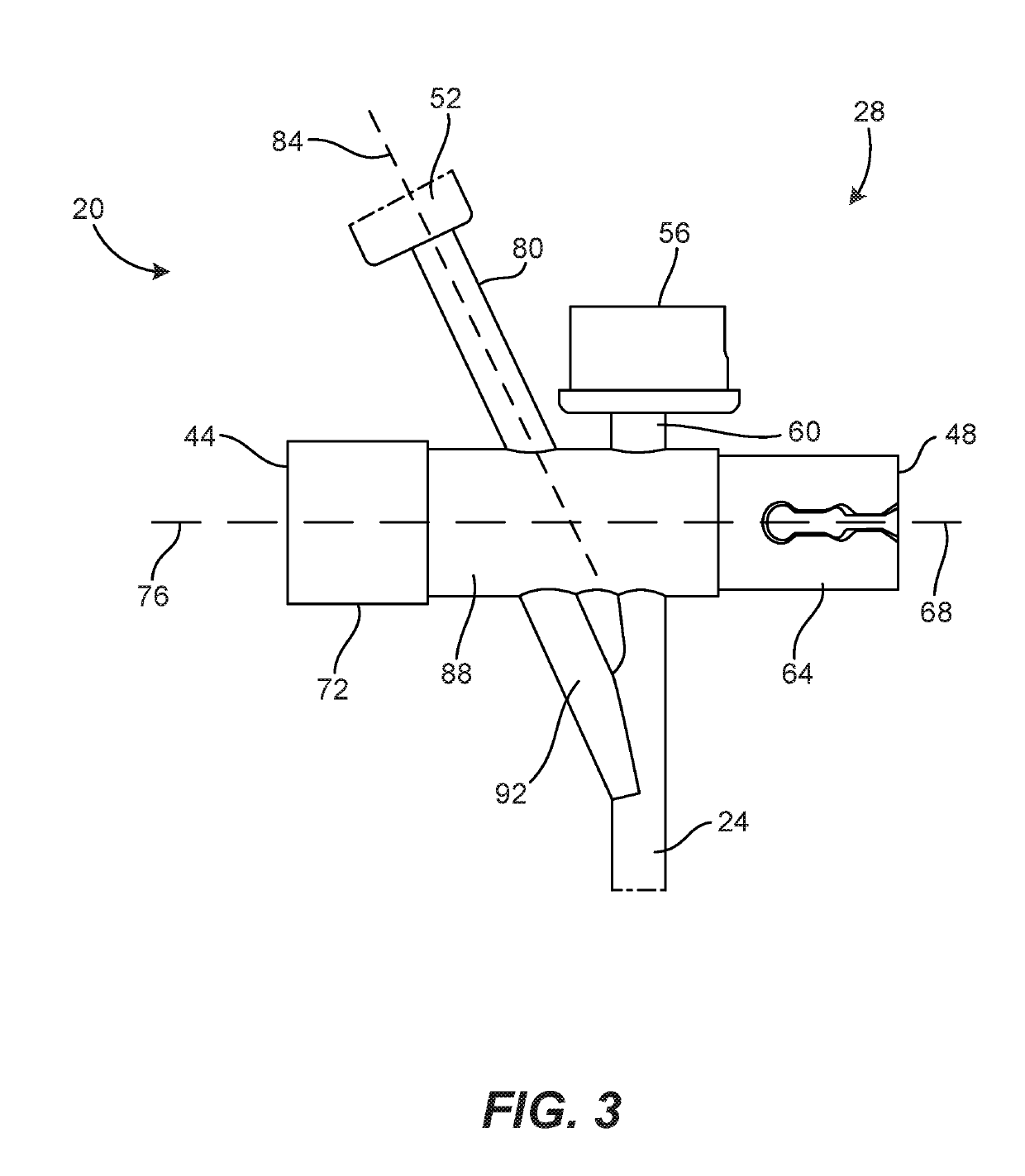 Advanced flow bronchoscope