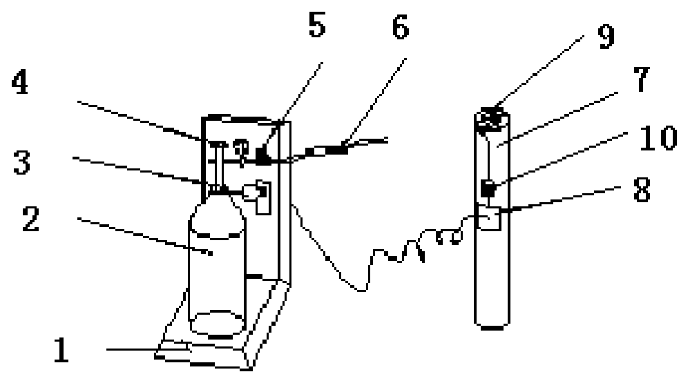 Automatic oxygen therapy crop waterlogging reduction device based on farmland water level