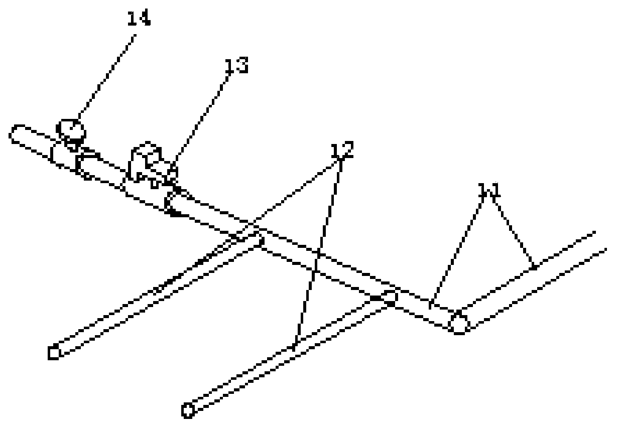 Automatic oxygen therapy crop waterlogging reduction device based on farmland water level