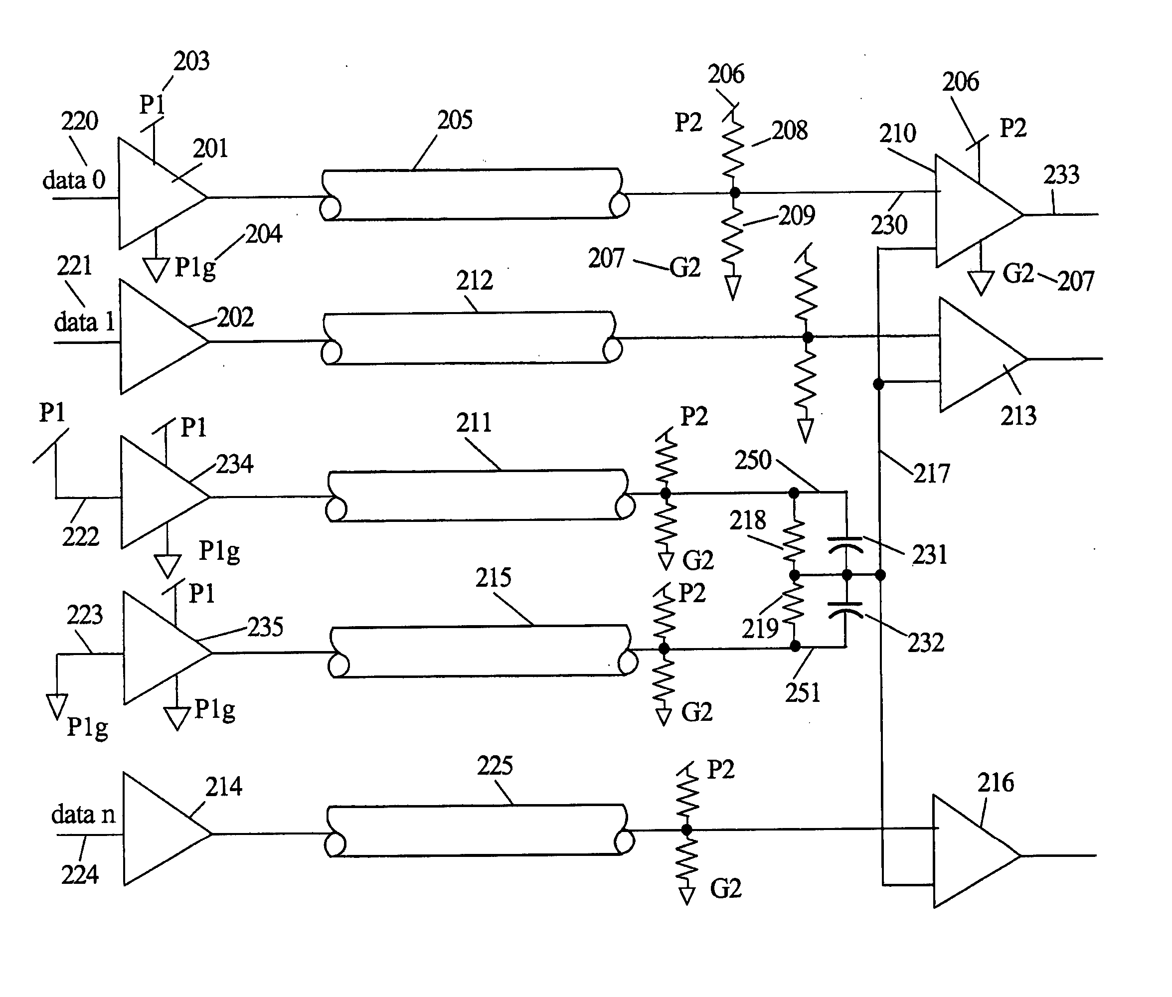 Circuit for generating a tracking reference voltage