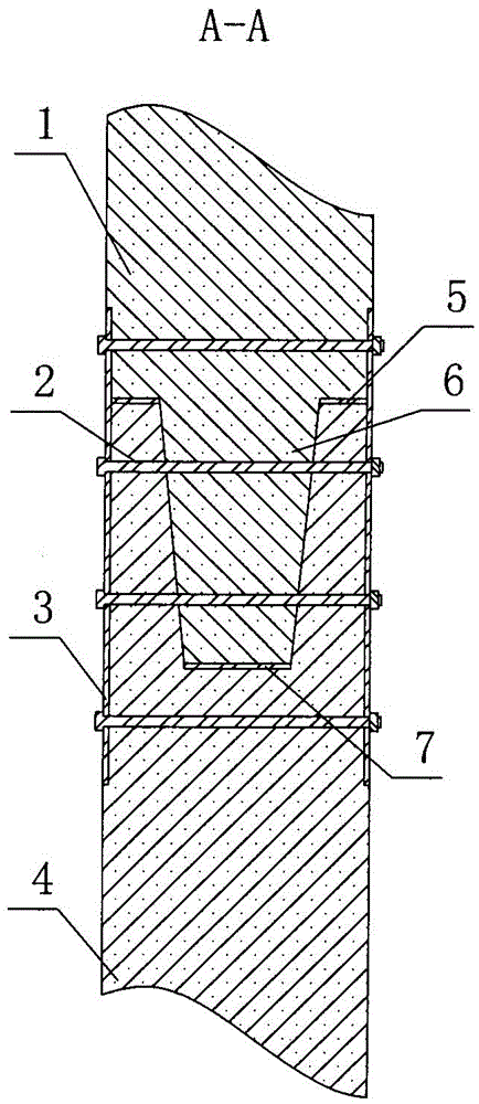 Assembling a monolithic laminated frame structure