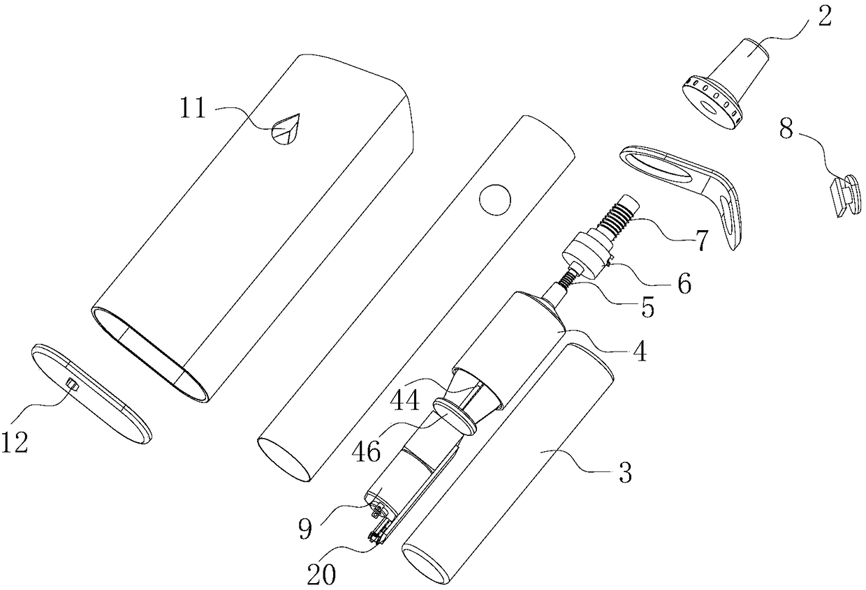 Low-temperature atomizing electronic cigarette