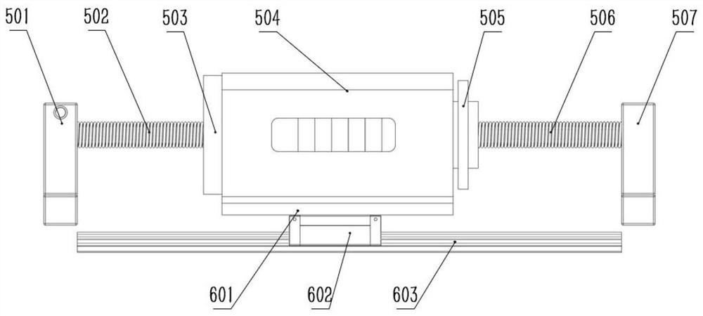 Horizontally-arranged six-degree-of-freedom constant-rigidity mechanism