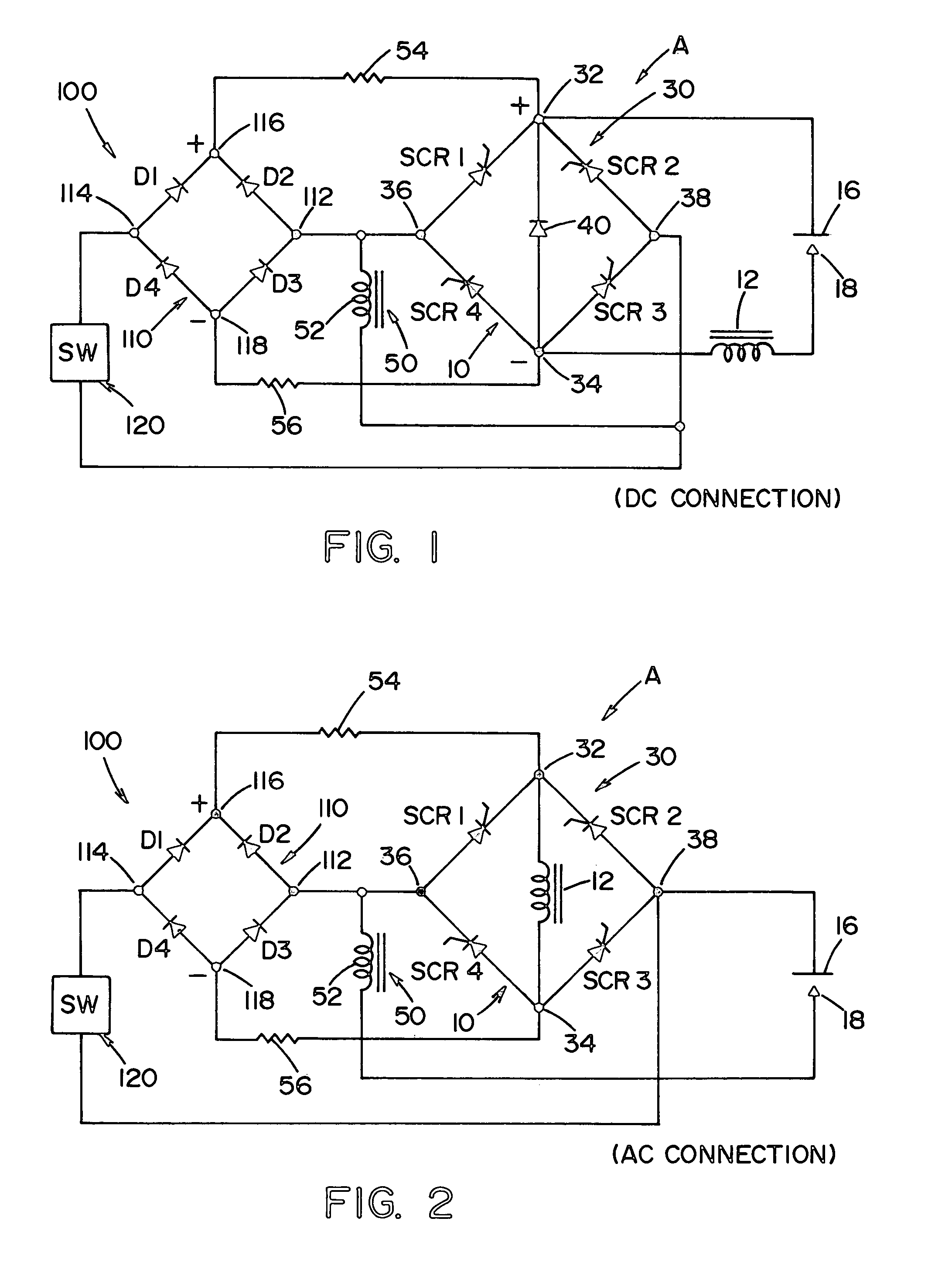 Electric ARC welder with background current