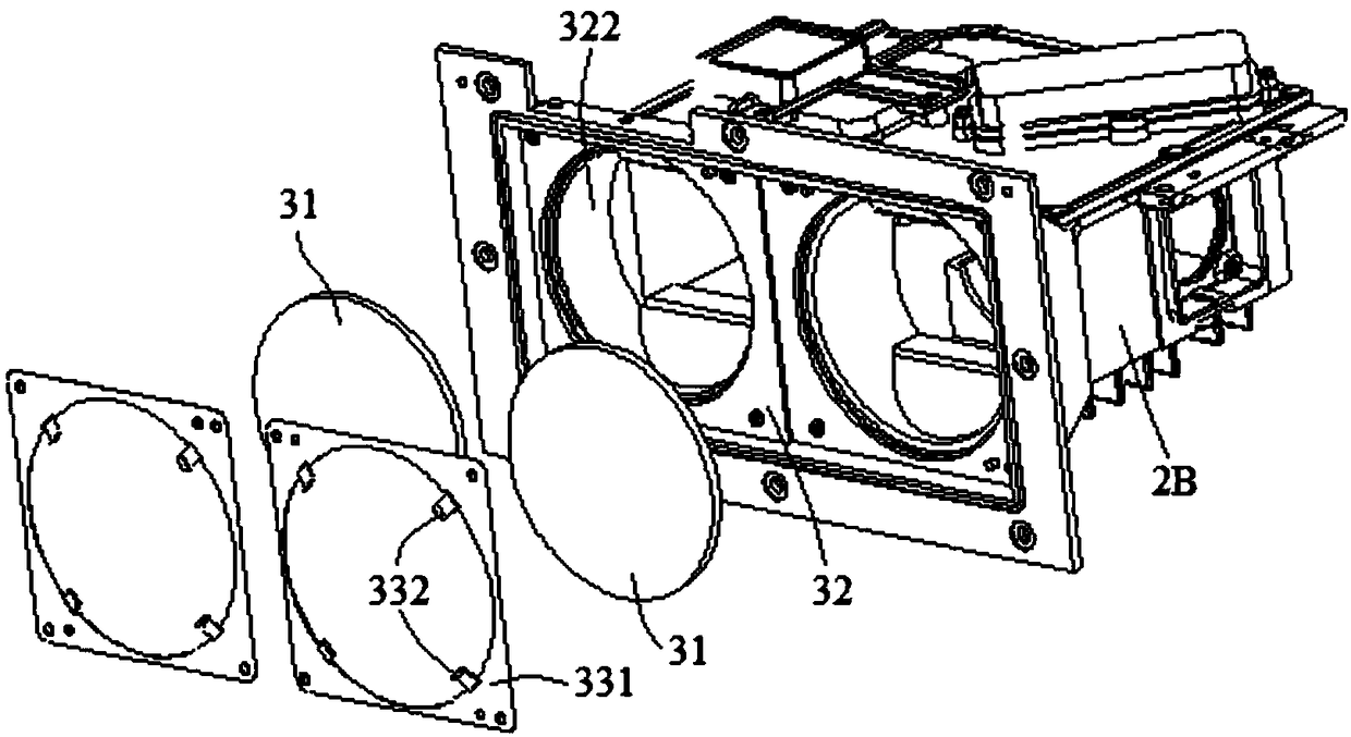 Light source module of laser television and laser projection television