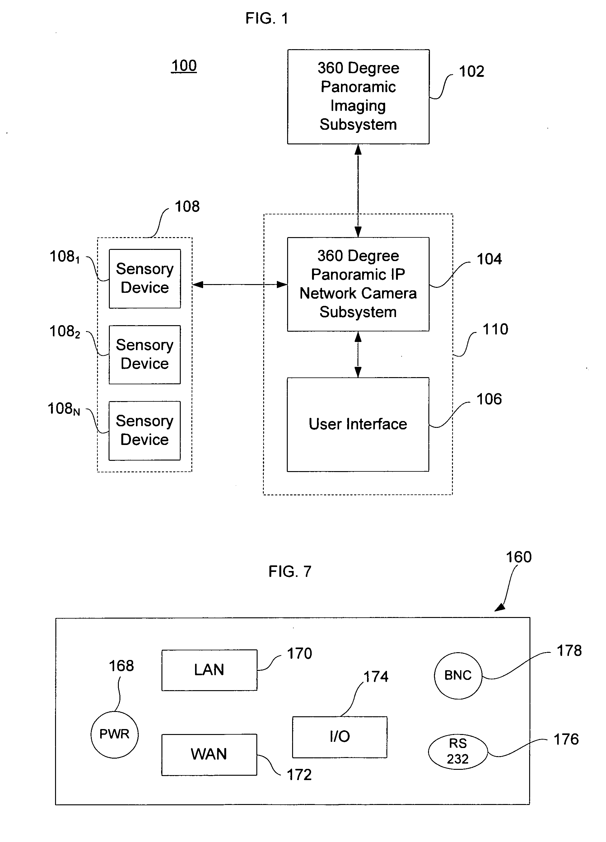 Network panoramic camera system