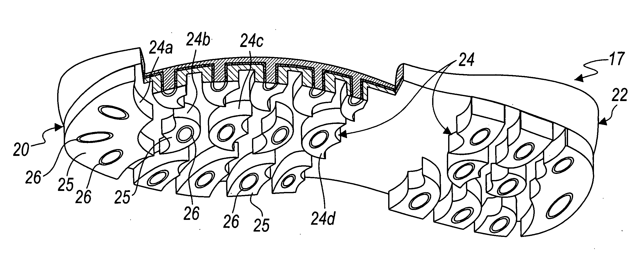 Antislip tread and method for providing said tread