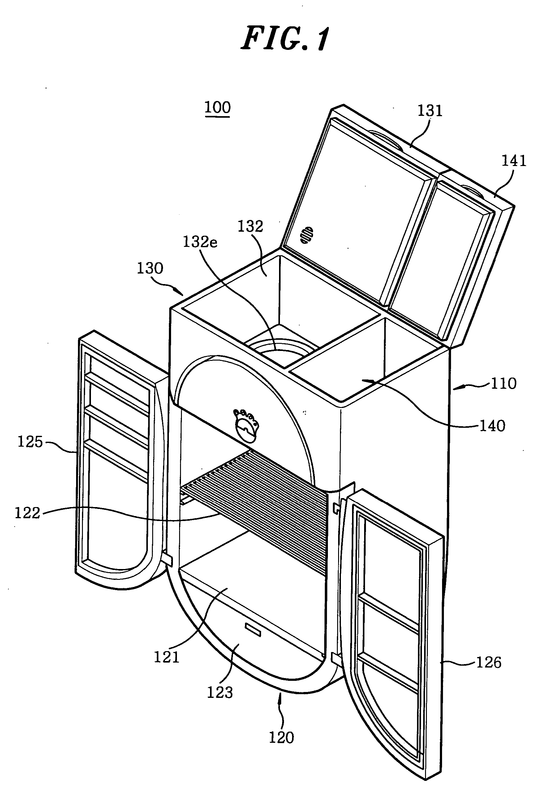 Multi-functional child care storage having a steam sterilizing compartment