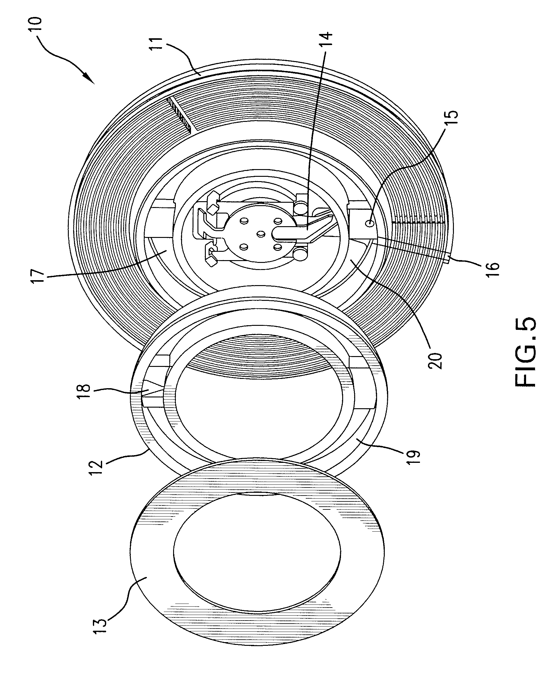 Viscous friction clutch for driving a cooling fan in a motor vehicle